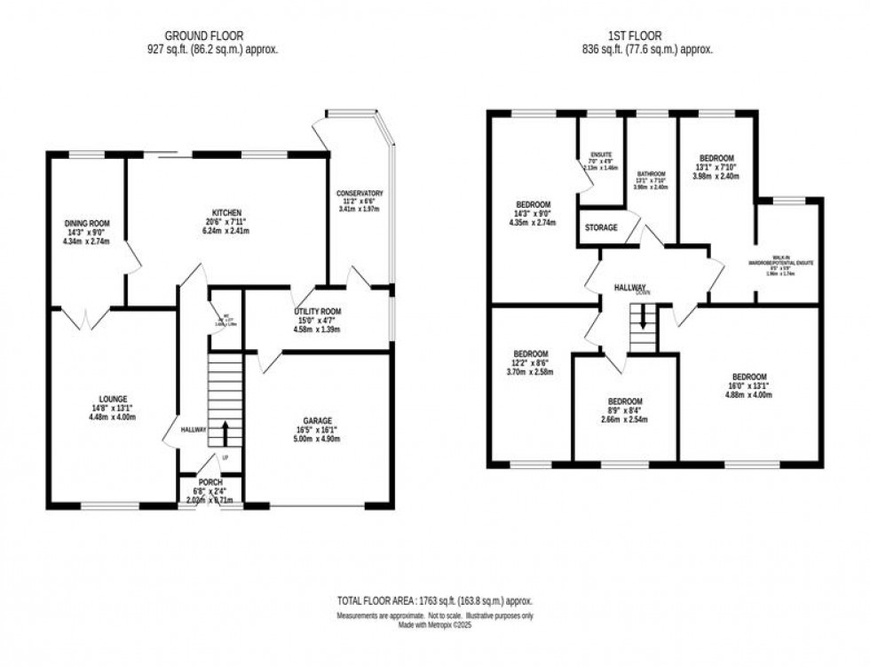 Floorplan for Gleneagles Drive, Tytherington