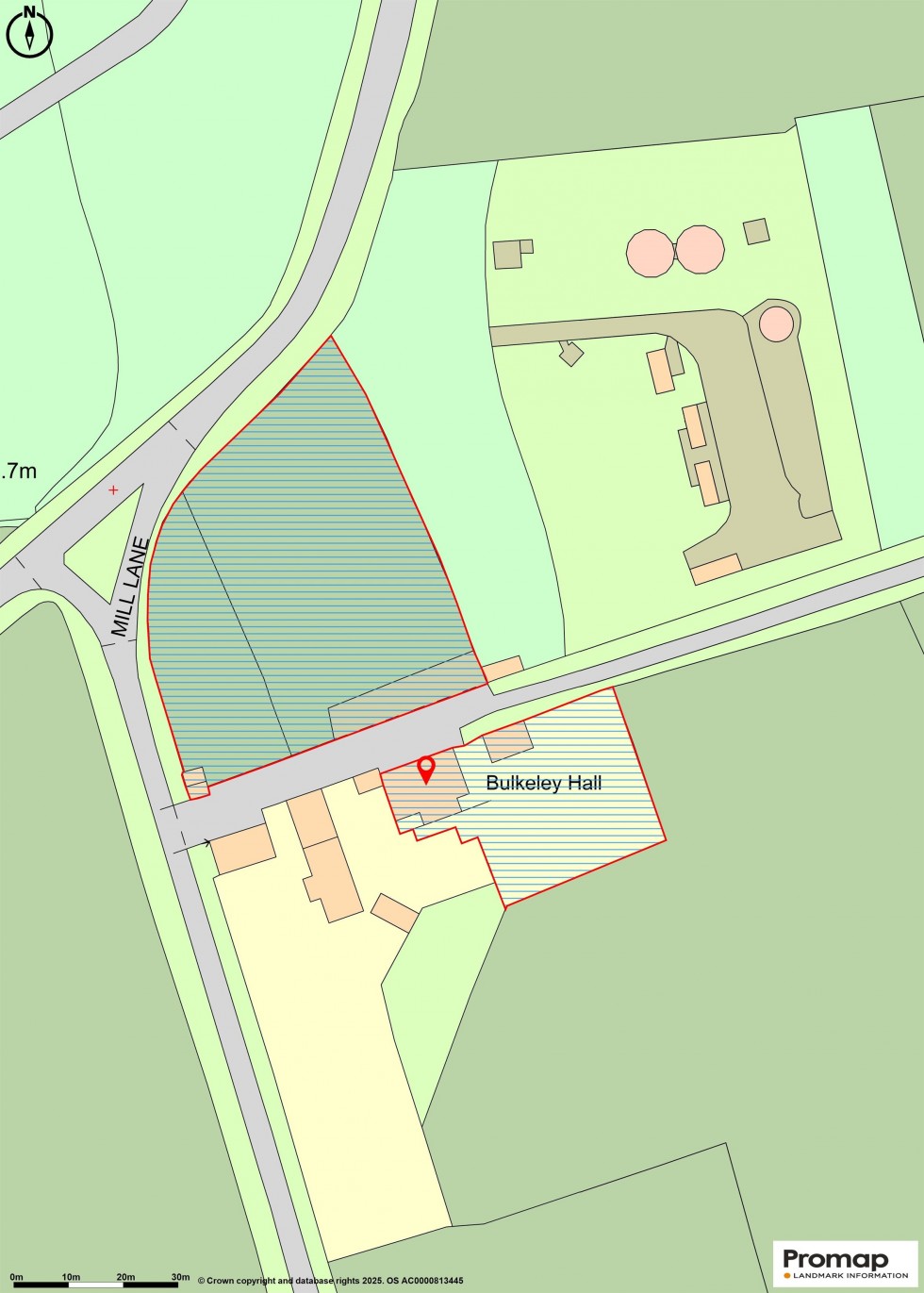 Floorplan for Bulkeley, Malpas