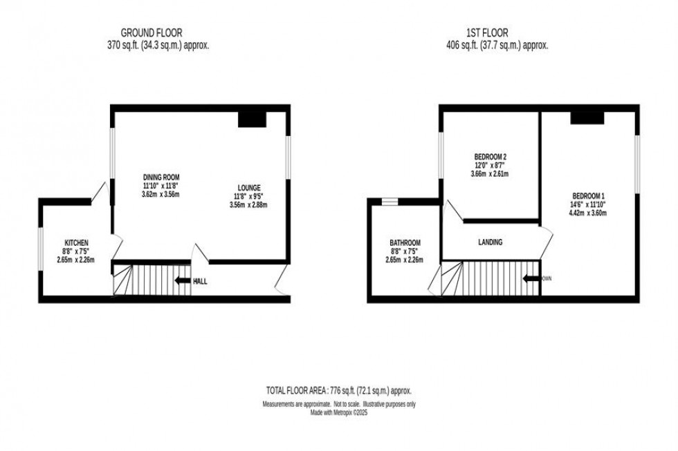 Floorplan for Byrons Lane, Macclesfield