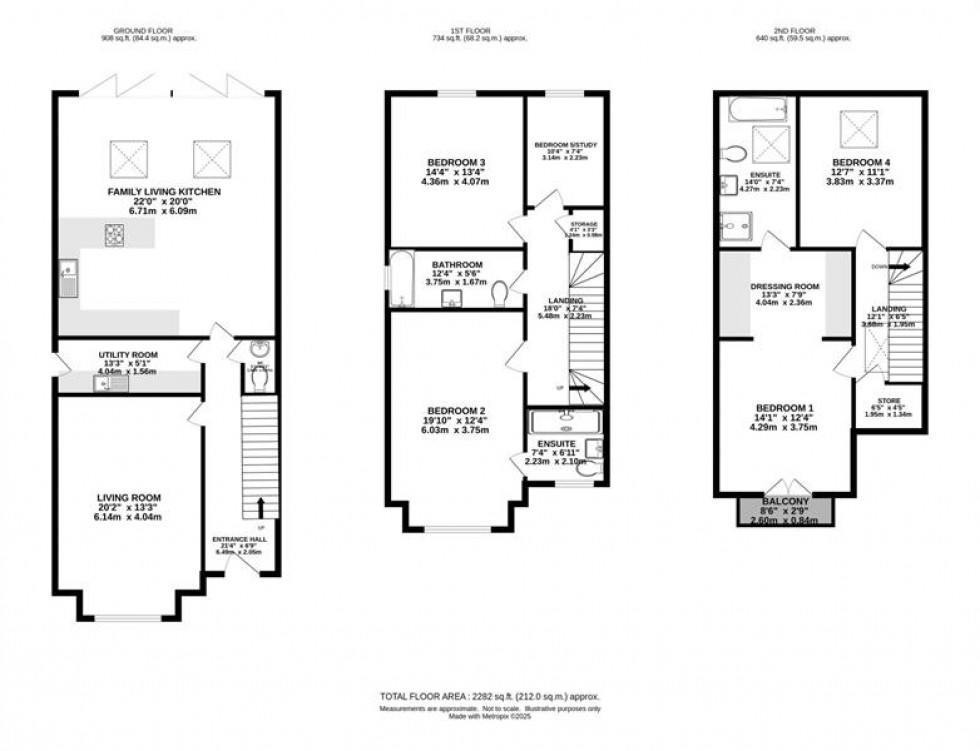 Floorplan for Palatine Road, West Didsbury