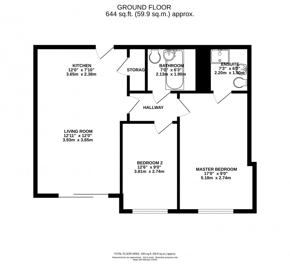 Floorplan for Romana Square, Altrincham