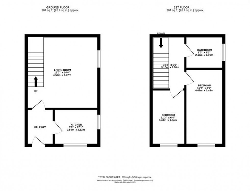 Floorplan for Foundry Court, Pinfold Street, Macclesfield