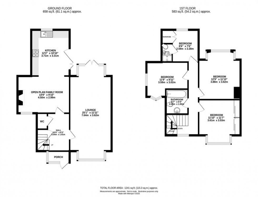 Floorplan for Barlow Fold Road, Romiley, Stockport