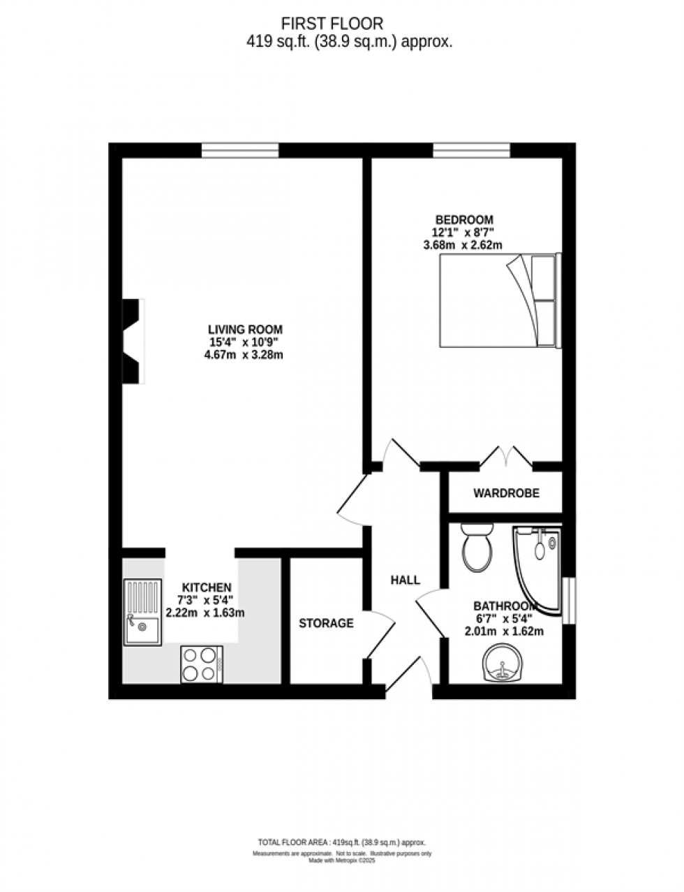 Floorplan for Regent Court, Groby Road, Altrincham