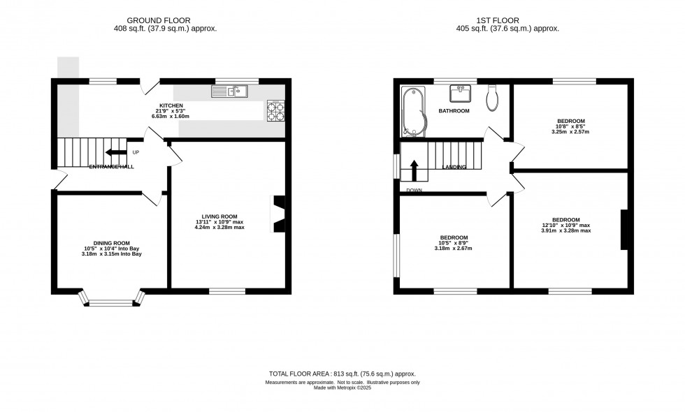Floorplan for Byley Lane, Cranage