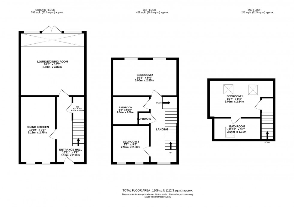 Floorplan for Russet Way, Alderley Edge