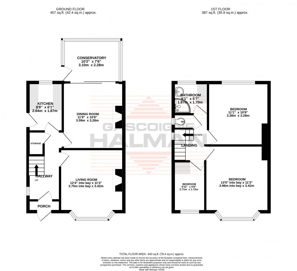 Floorplan for Beech Road, Sale