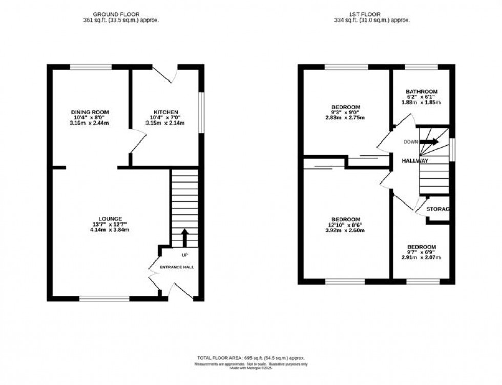 Floorplan for Craig Road, Macclesfield