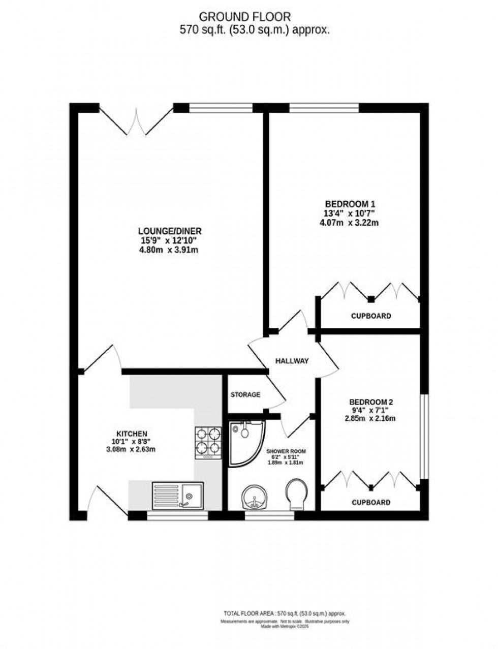 Floorplan for Norris Hill Drive, Heaton Norris