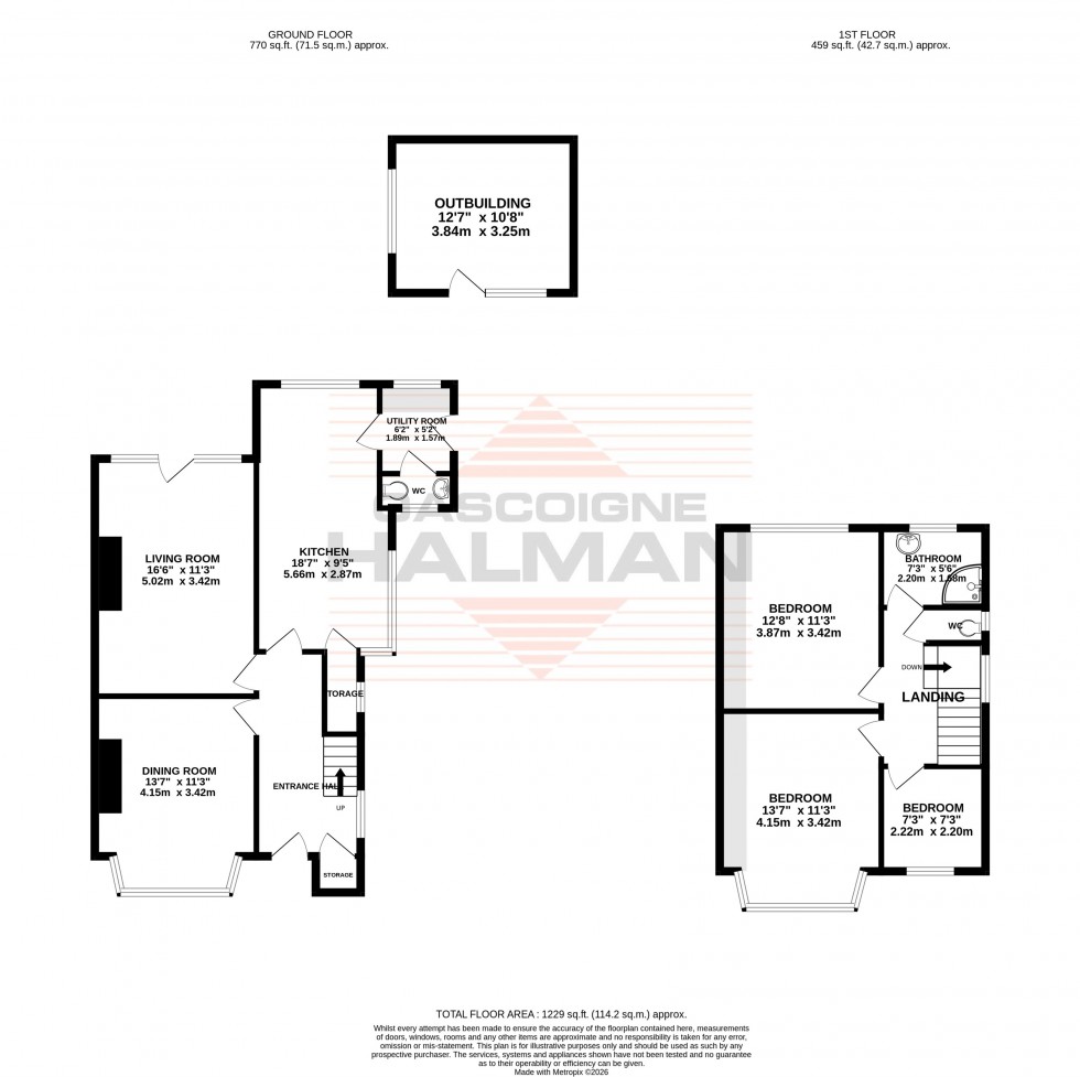 Floorplan for Wilford Avenue, Sale
