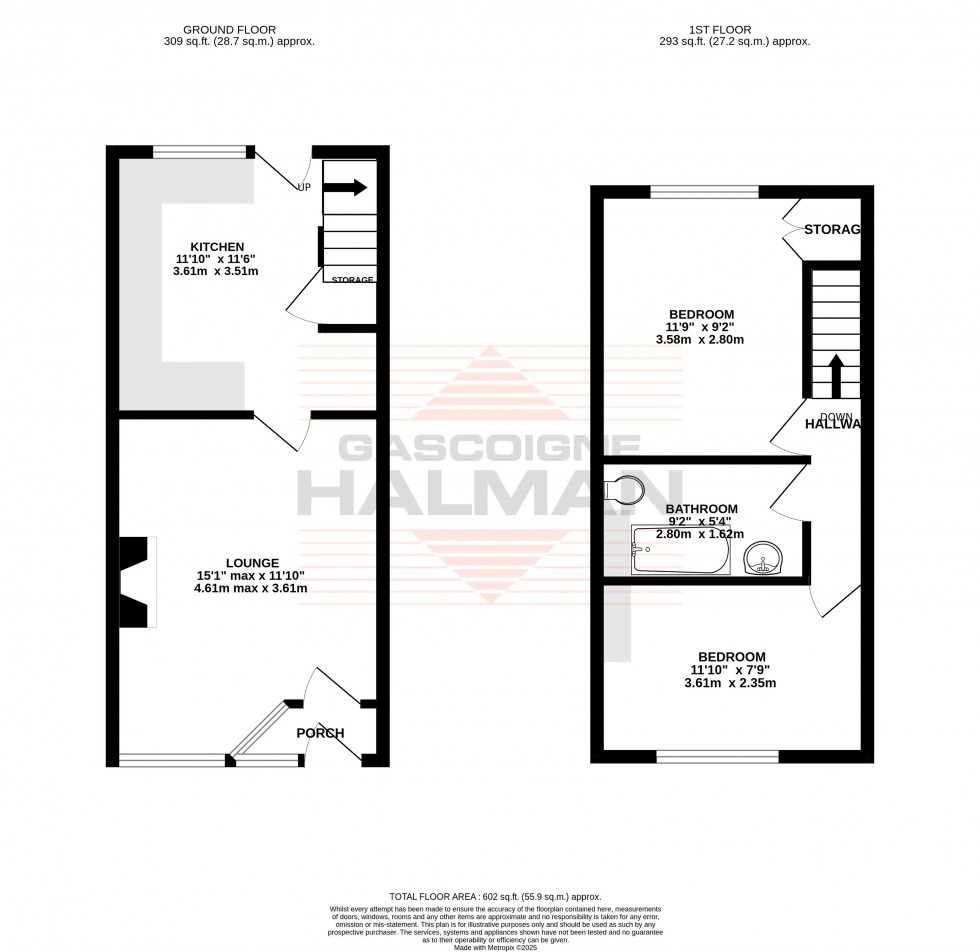 Floorplan for Kelsall Street, Sale
