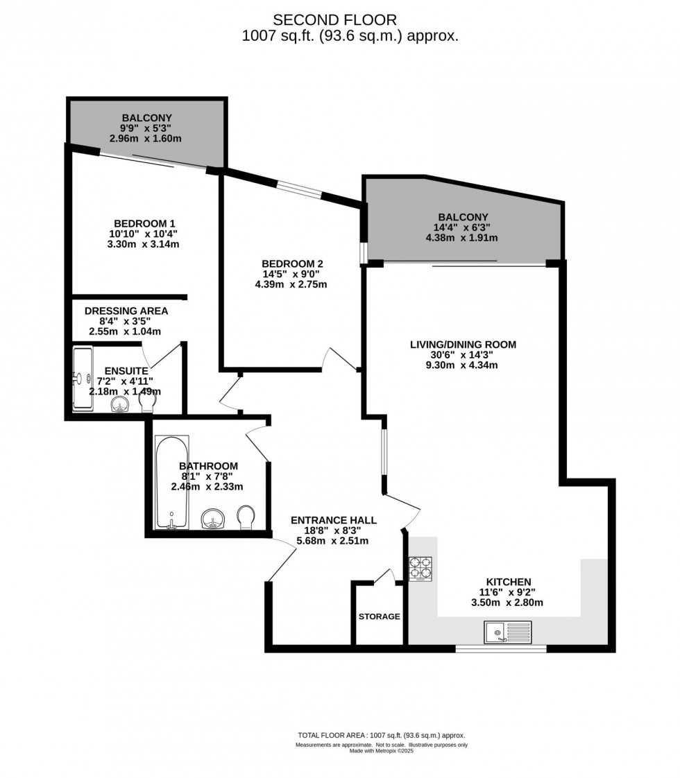 Floorplan for Montmano Drive, West Didsbury
