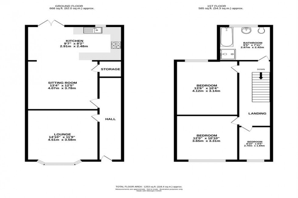 Floorplan for Stockport Road, Marple, Stockport