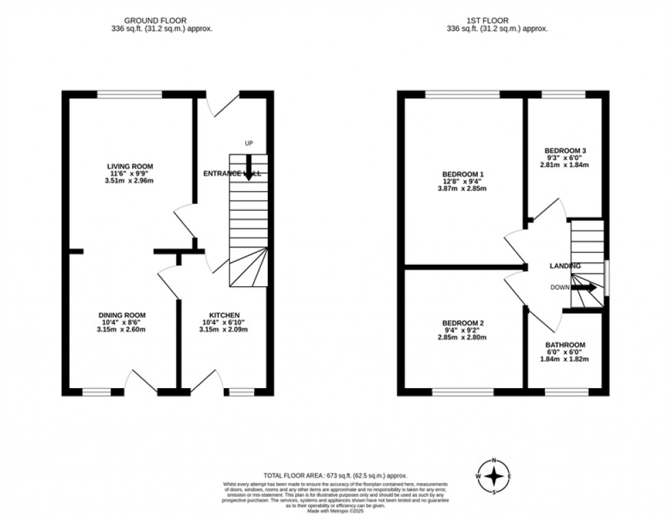 Floorplan for Bollin Drive, Lymm