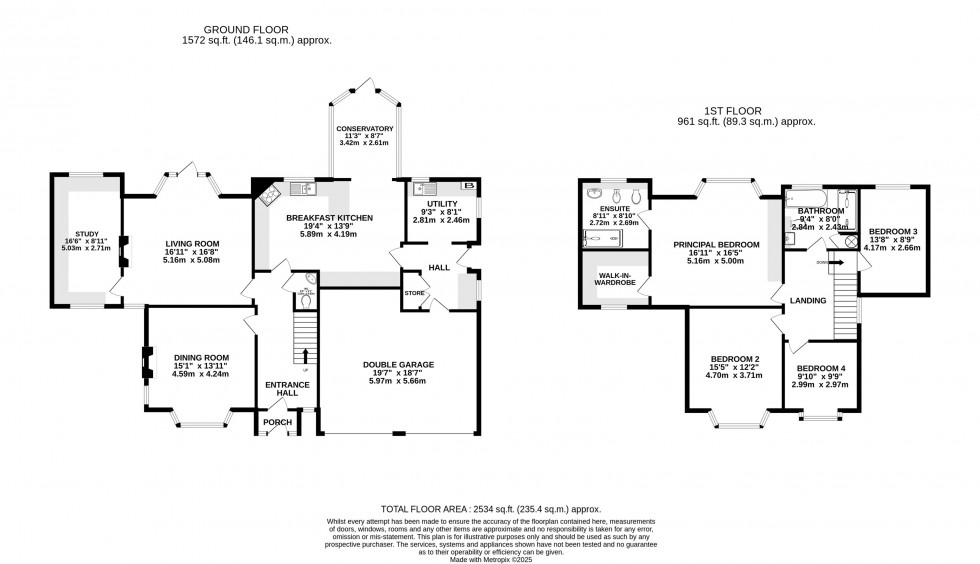 Floorplan for Knutsford Road, Wilmslow