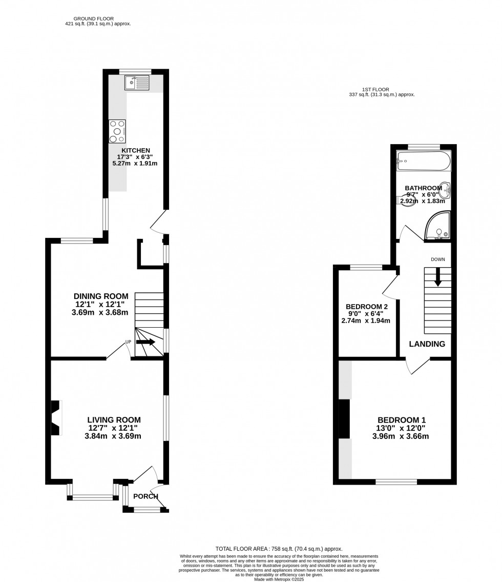 Floorplan for Chapel Lane, Wilmslow
