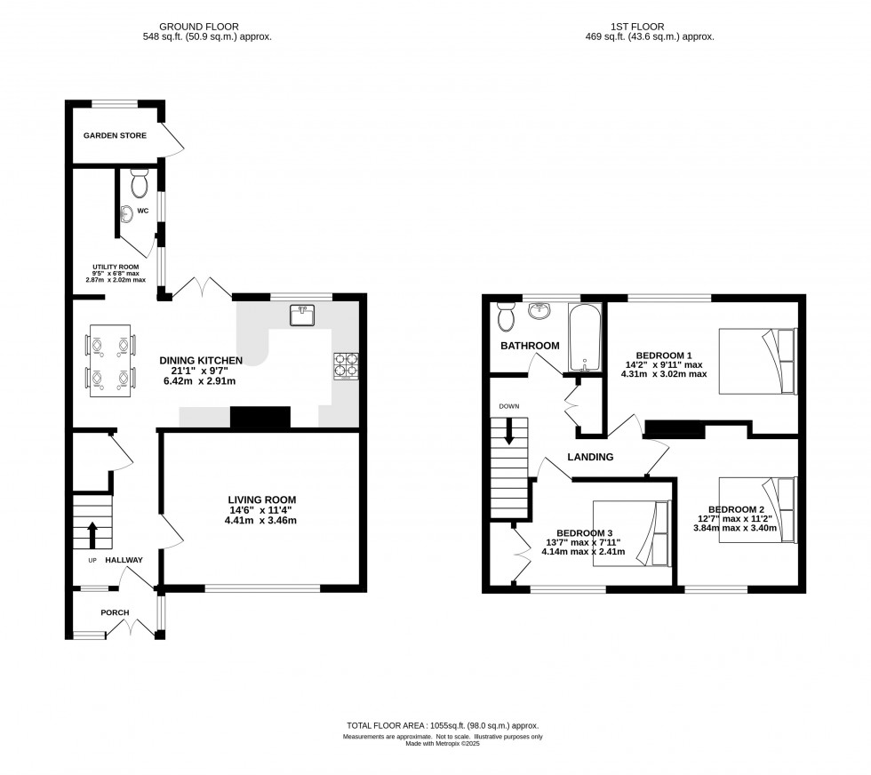 Floorplan for Warren Avenue, Knutsford