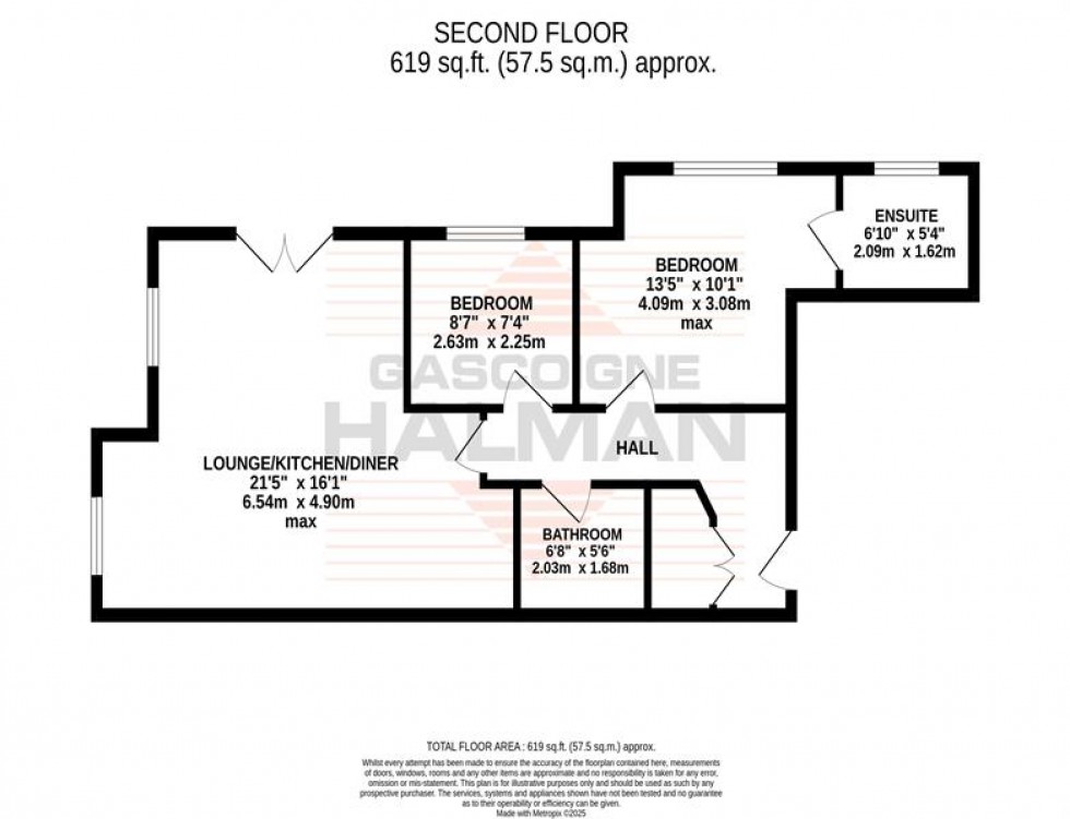 Floorplan for Carrington Lane, Sale