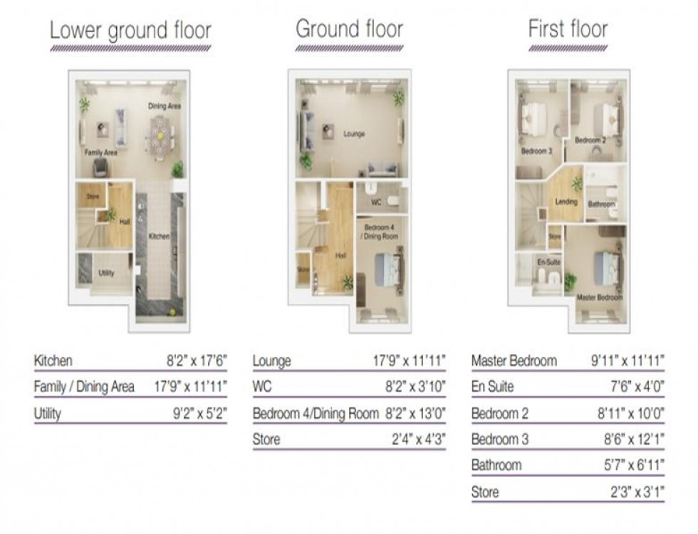 Floorplan for Langley, Macclesfield