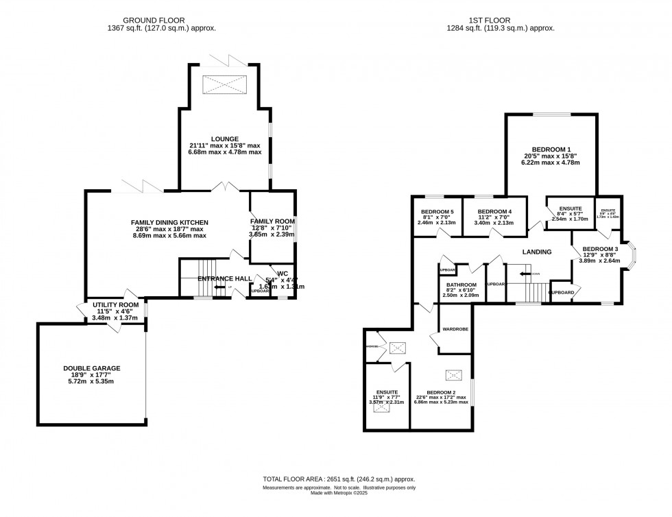 Floorplan for Oak Park, Alderley Edge