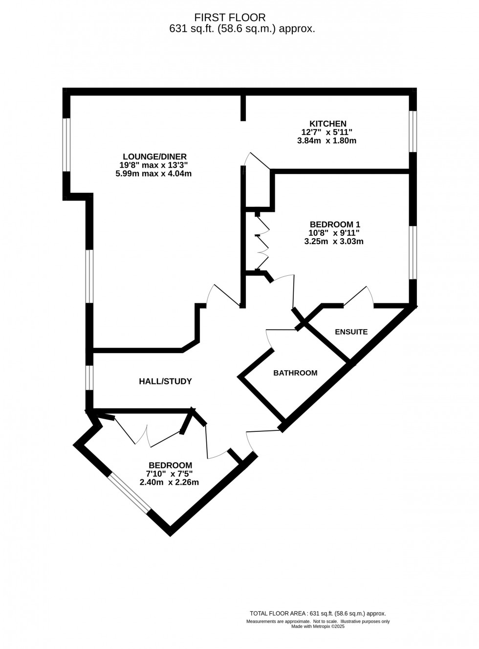 Floorplan for Ashford Drive, Appleton, Warrington
