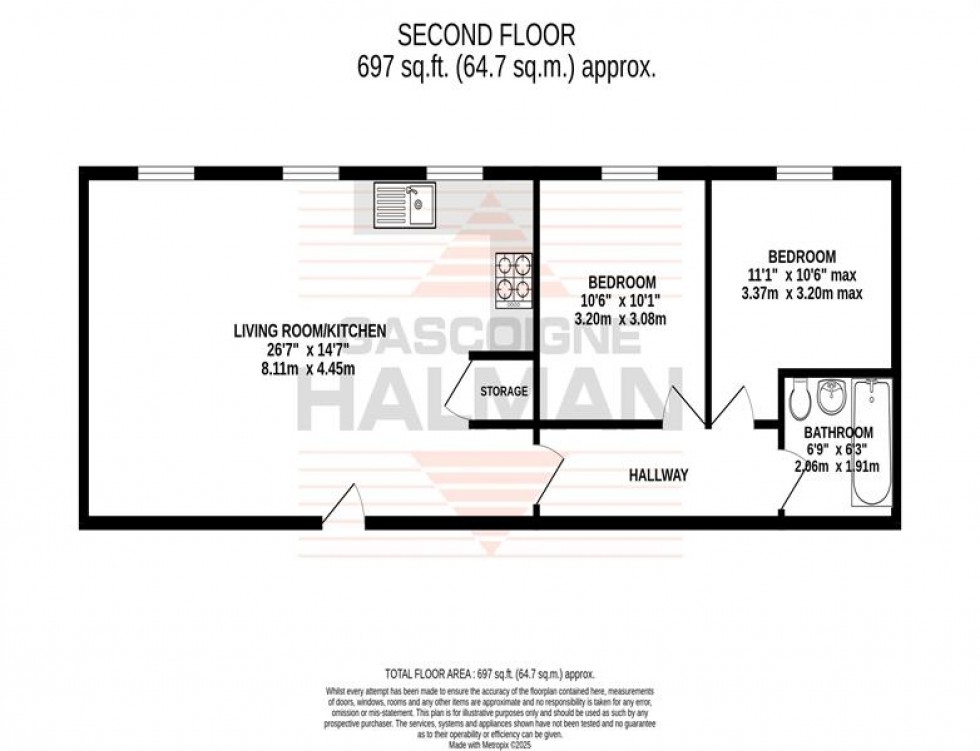 Floorplan for One Park Avenue, Sale