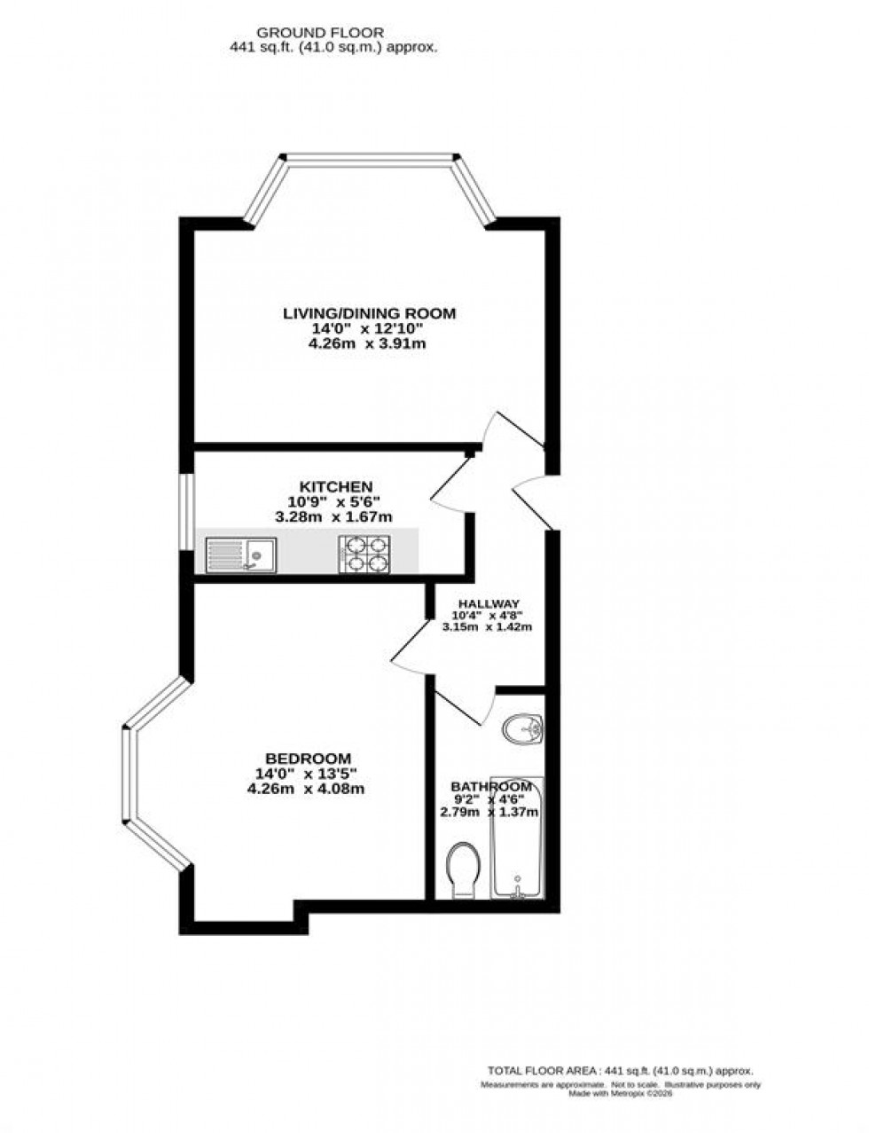 Floorplan for The Beeches, West Didsbury