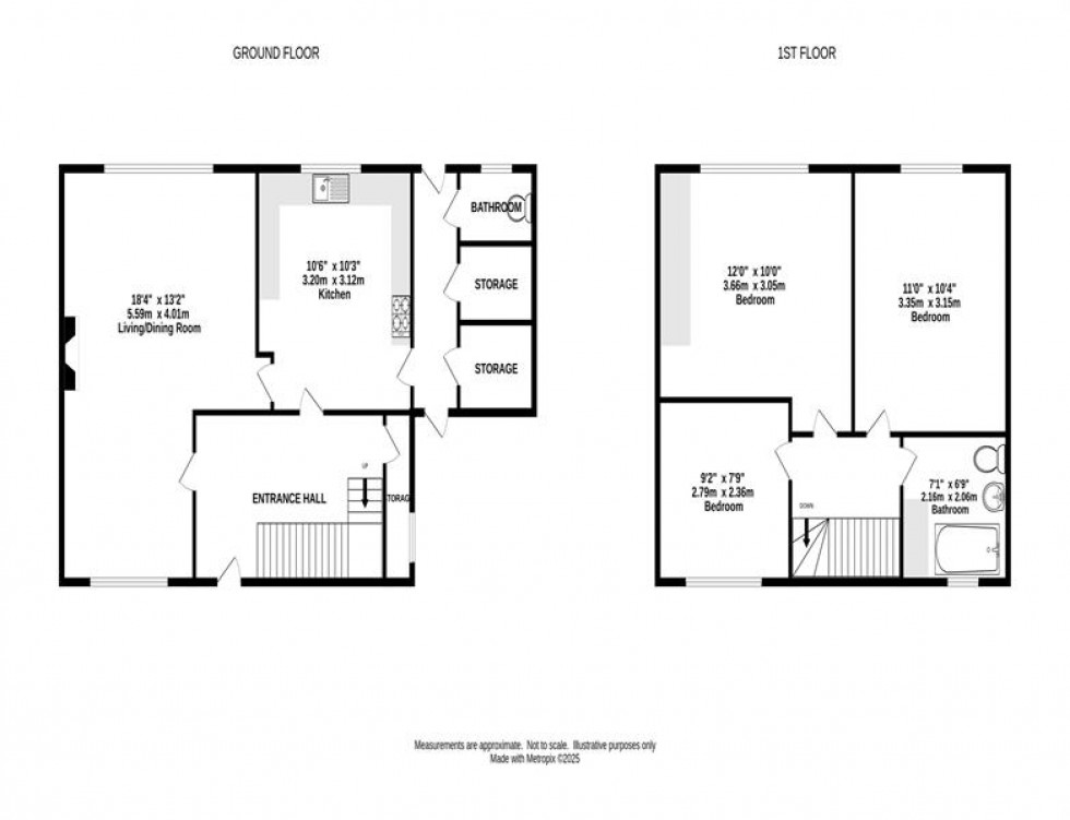 Floorplan for Grange Avenue, Barnton, Northwich