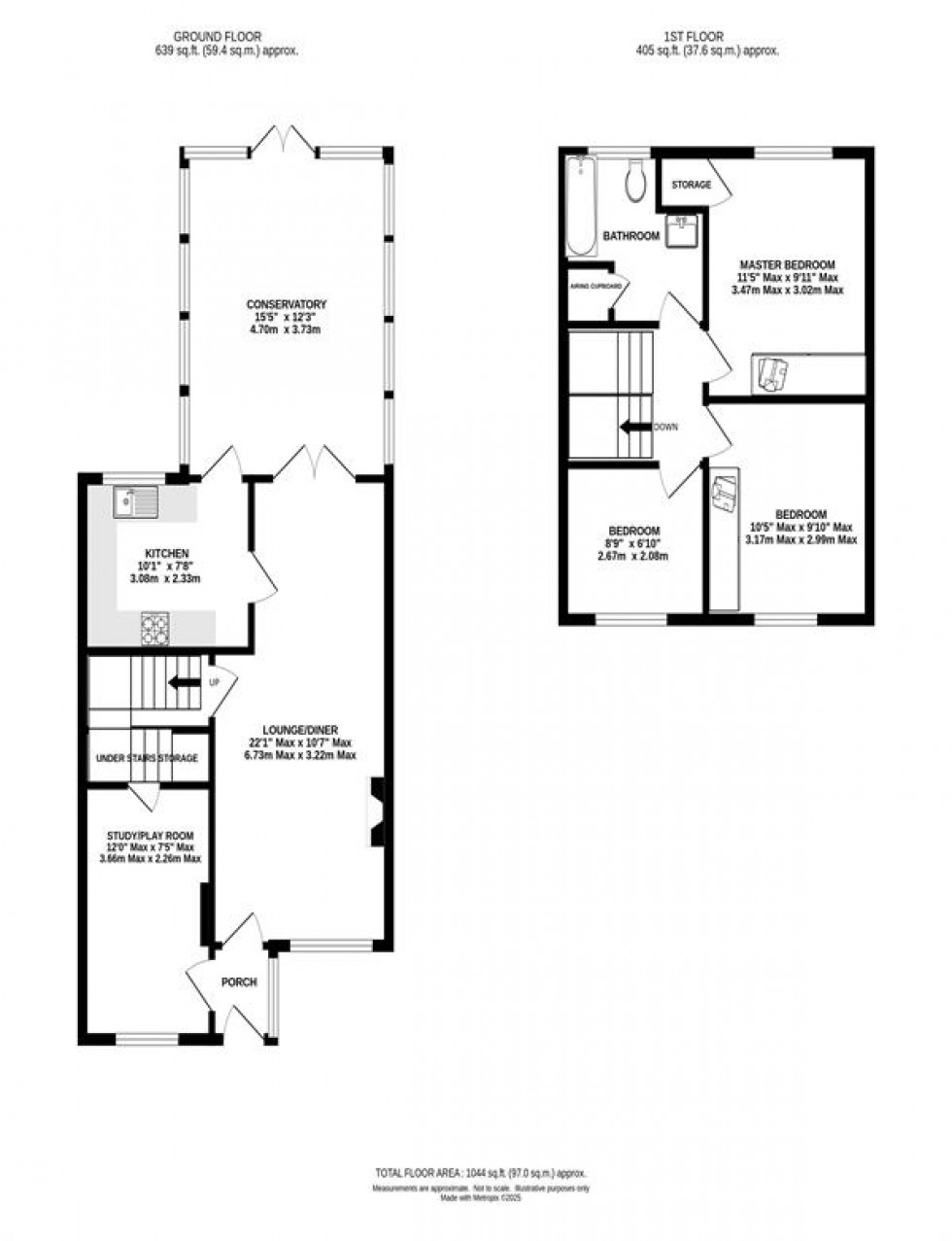 Floorplan for Gleneagles Drive, Holmes Chapel