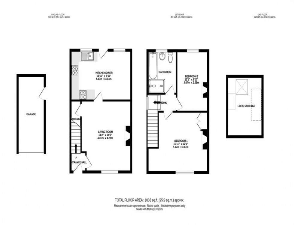Floorplan for High Legh, Knutsford