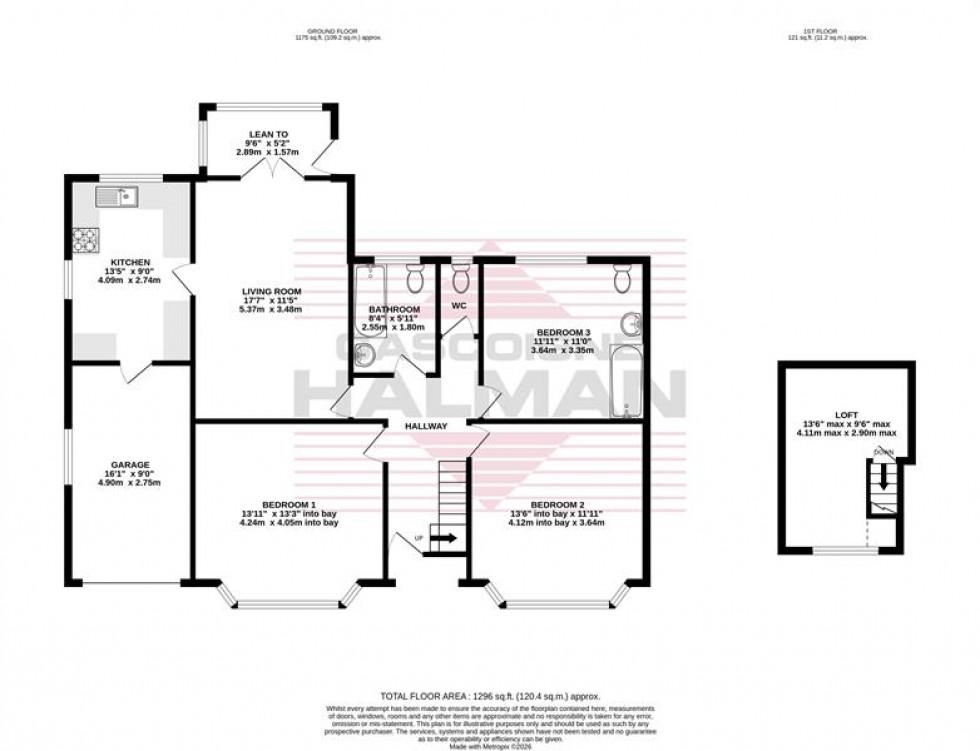 Floorplan for Aysgarth Avenue, Cheadle