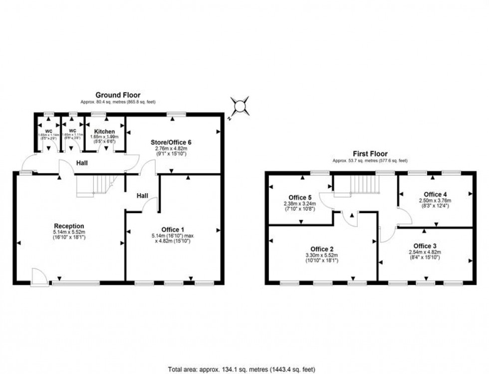 Floorplan for High Street, Frodsham