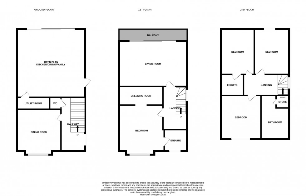 Floorplan for Highfield Gardens, Sale