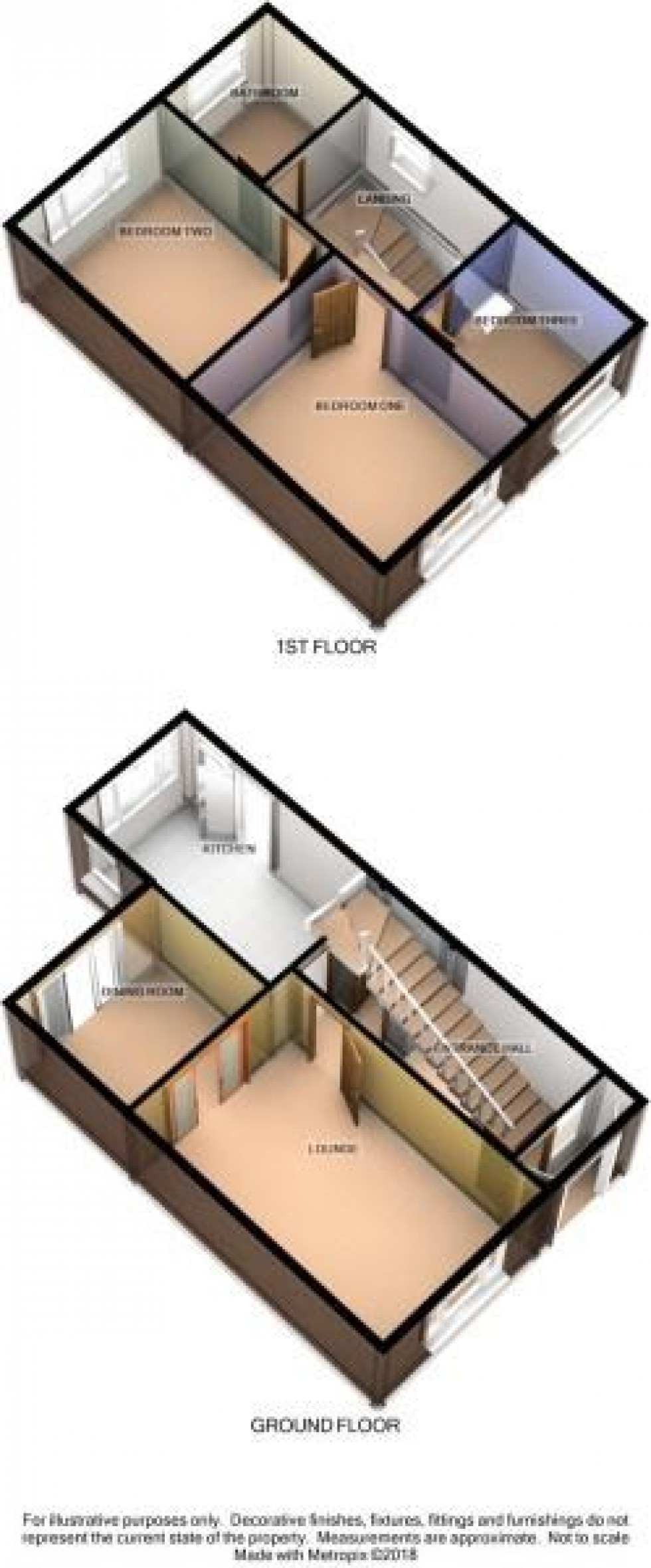 Floorplan for Sandown Crescent, Cuddington, Northwich