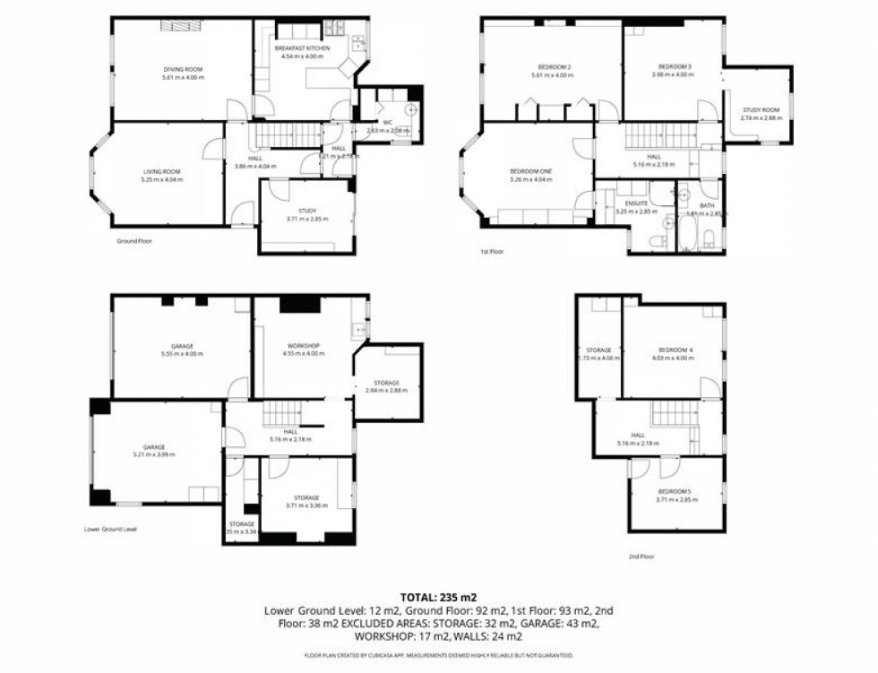 Floorplan for Burlington Road, Altrincham