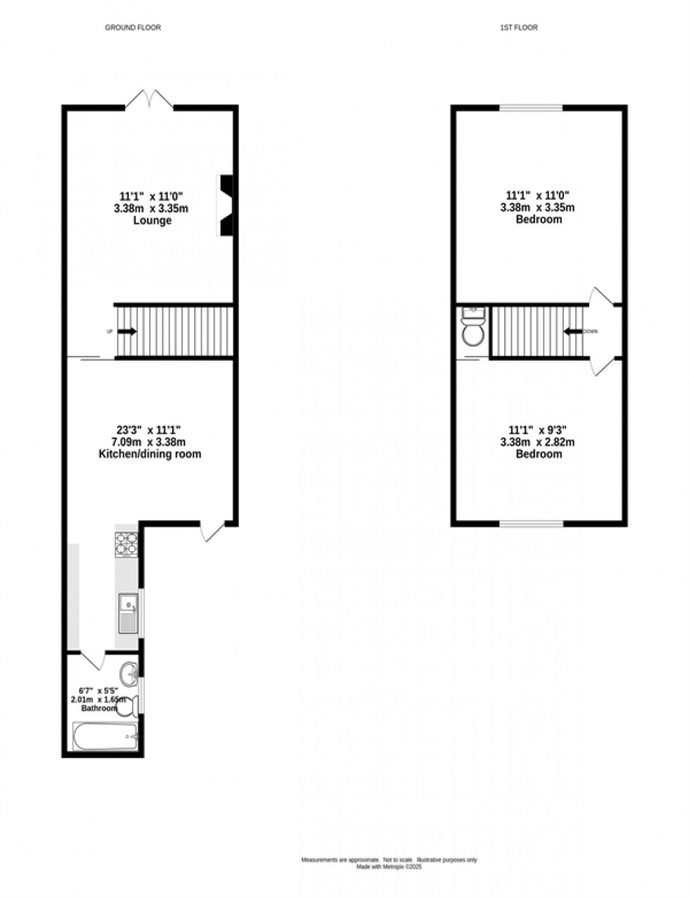 Floorplan for Cliff View, Frodsham