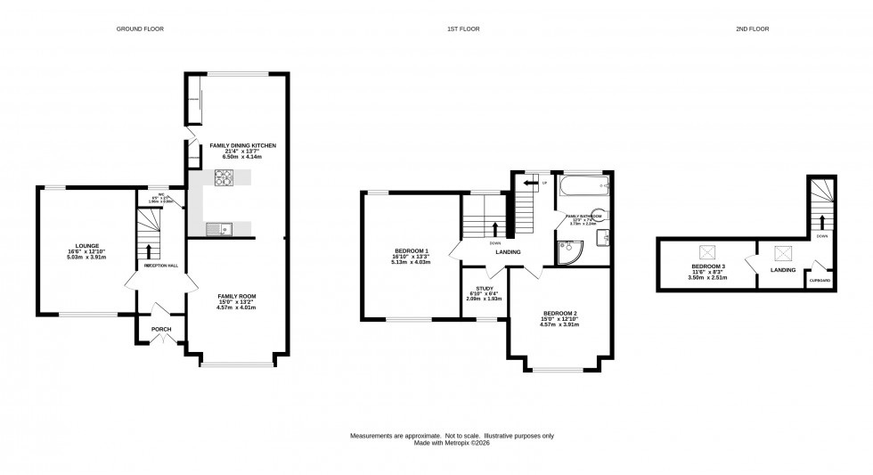 Floorplan for Ley Hey Road, Marple, Stockport