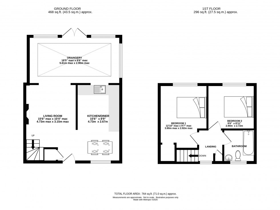Floorplan for Meadowsweet Road, Mobberley, Knutsford