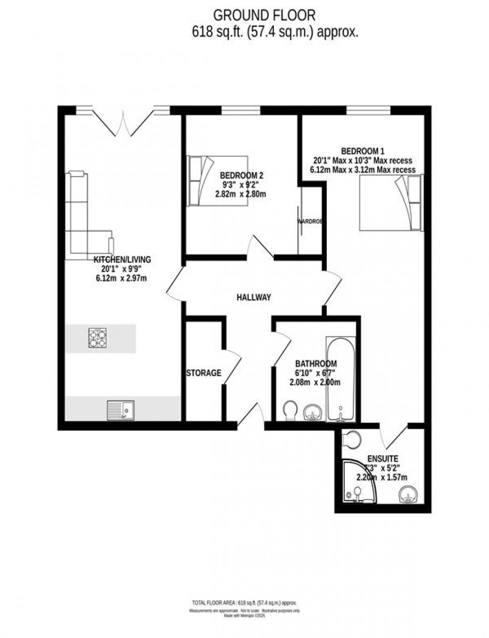 Floorplan for Woodfield Road, Woodfield Road, Broadheath, Altrincham