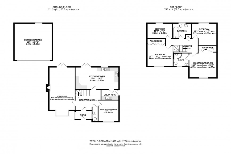 Floorplan for Needham Drive, Cranage