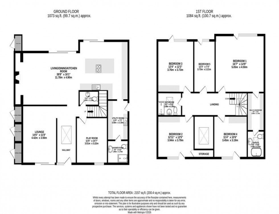 Floorplan for Altrincham Road, Wilmslow