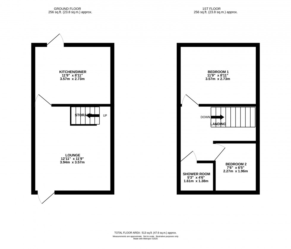 Floorplan for Urban Road, Altrincham