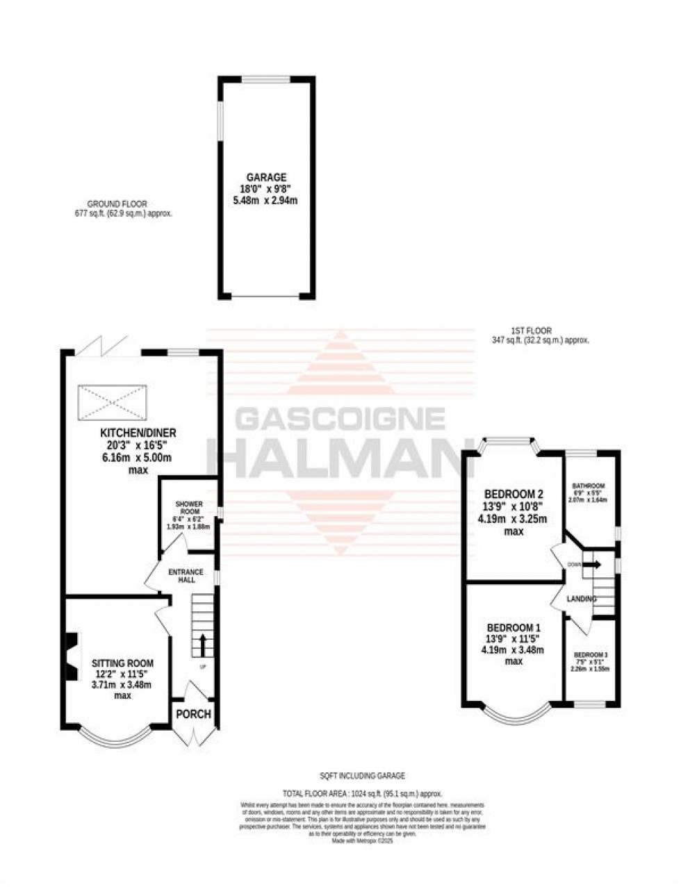 Floorplan for Marford Crescent, Sale