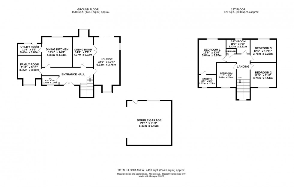 Floorplan for Sandlebridge Rise, Alderley Edge