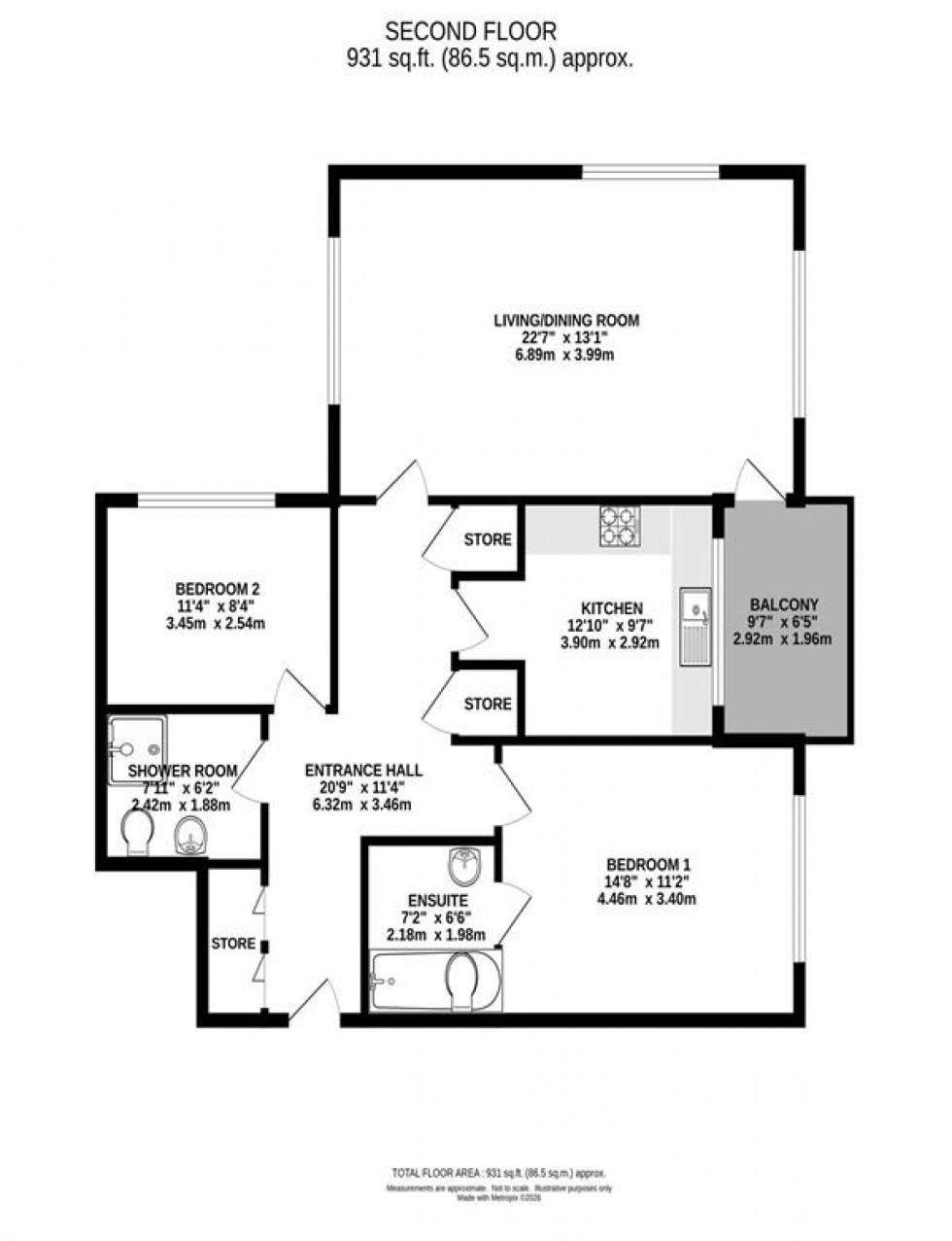 Floorplan for Spath Road, Didsbury