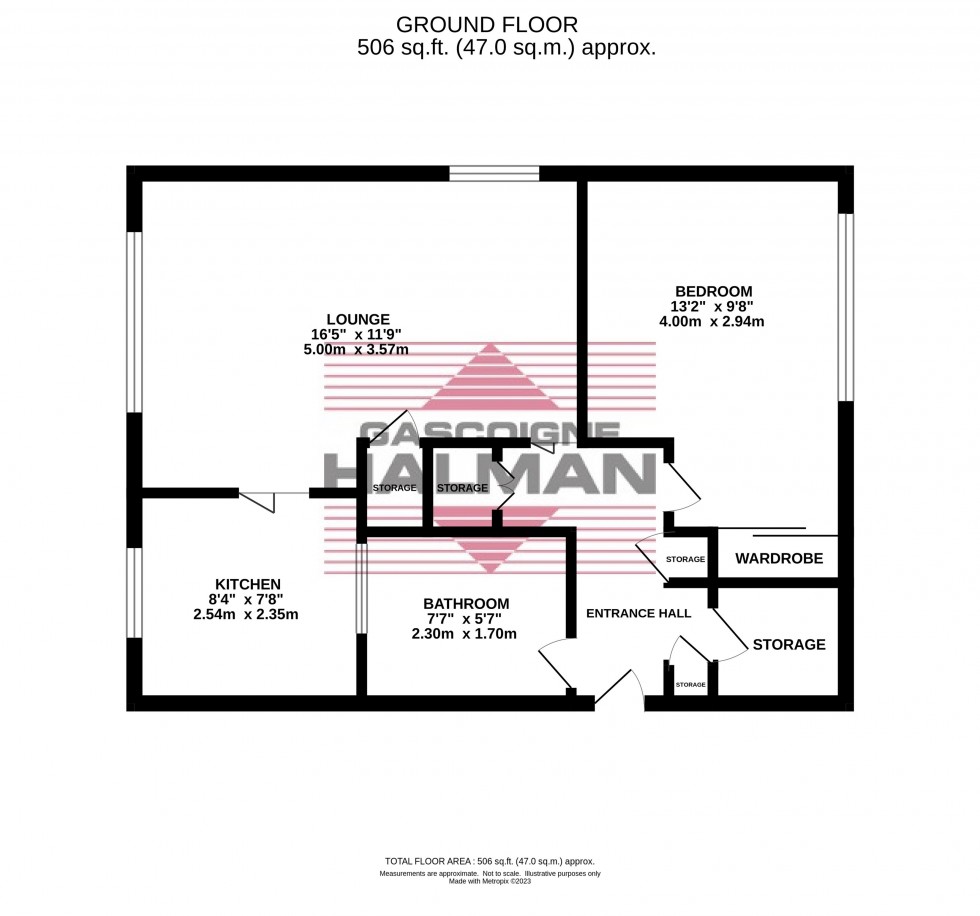 Floorplan for Cote Green Lane, Marple Bridge, Stockport