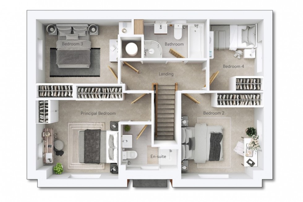Floorplan for Ladybridge Road, Cheadle Hulme