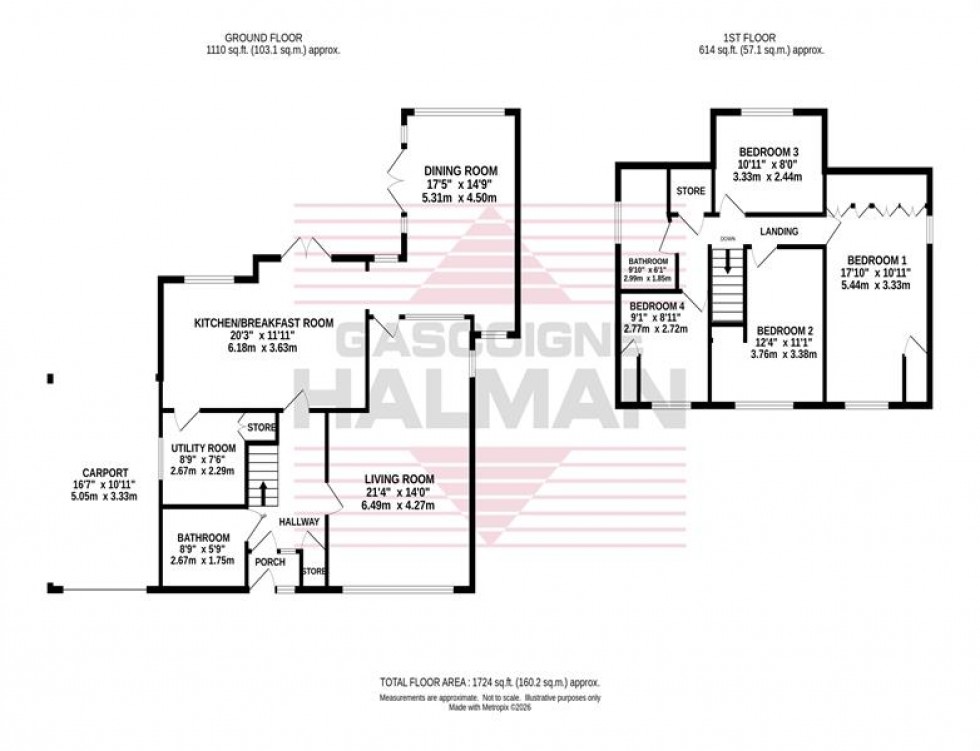 Floorplan for Bradda Mount, Bramhall