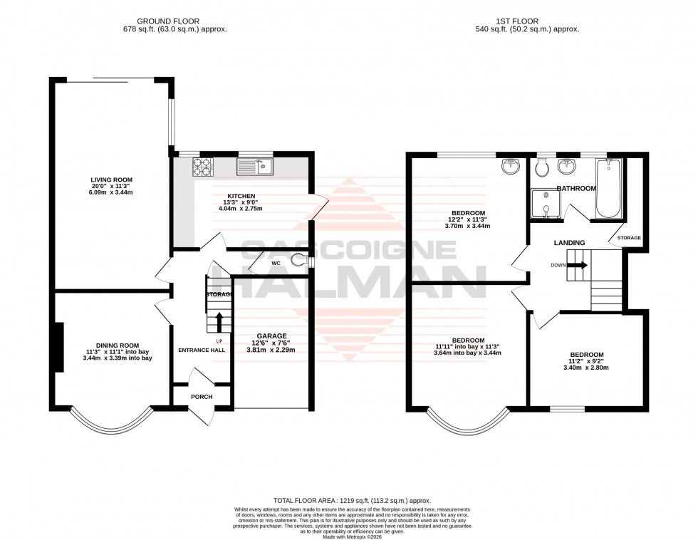 Floorplan for Avonlea Road, Sale