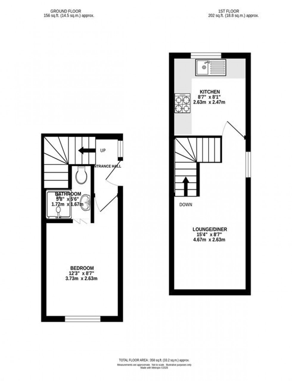 Floorplan for Teal Avenue, Knutsford